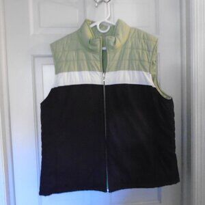 Women's IZOD Reversable Vest Size XL